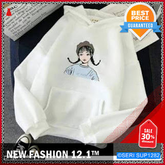 SUP1282S18 Swaeter Hoodie So Cute Wanita Murah BMGShop