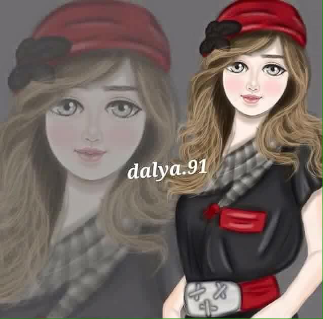 صور بنات رمزيات بناتيه كارتونيه Dalia HD