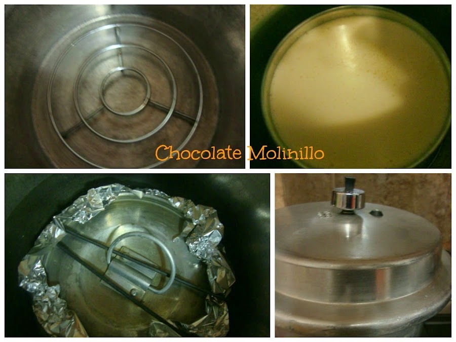 Flan Napolitano cocción olla exprés