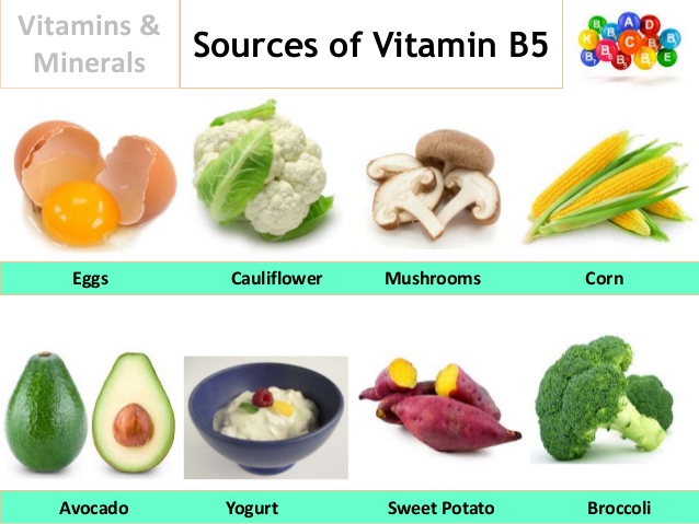 MOVE UP TO BE HEALTHY AND HAPPY: Vitamin B5
