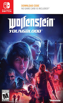 Wolfenstein Youngblood Game Cover Nintendo Switch Standard Edition