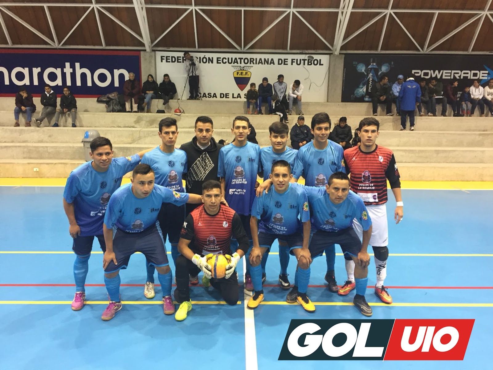 Hermosa tarde del mejor Futsal del Ecuador en Quito Gol UIO