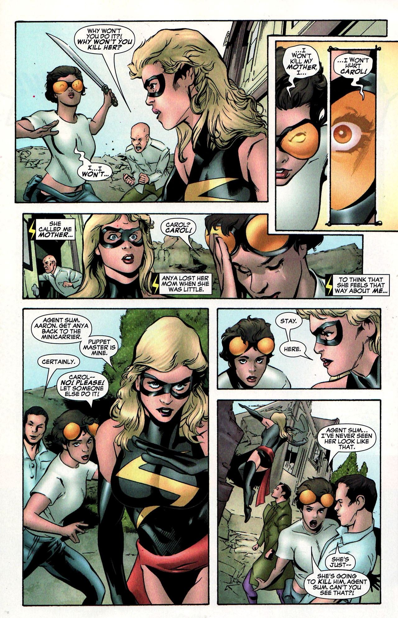 Read online Ms. Marvel (2006) comic -  Issue #20 - 21