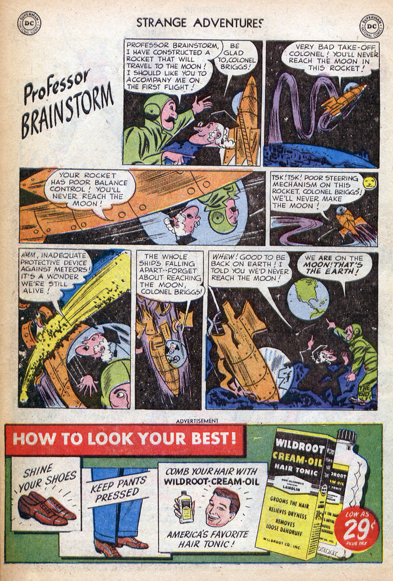 Read online Strange Adventures (1950) comic -  Issue #12 - 13