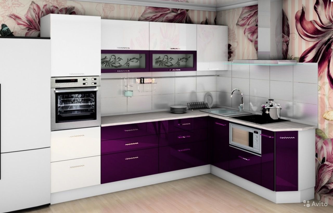 +50 Modern Purple Kitchen cabinets designs catalog 2019