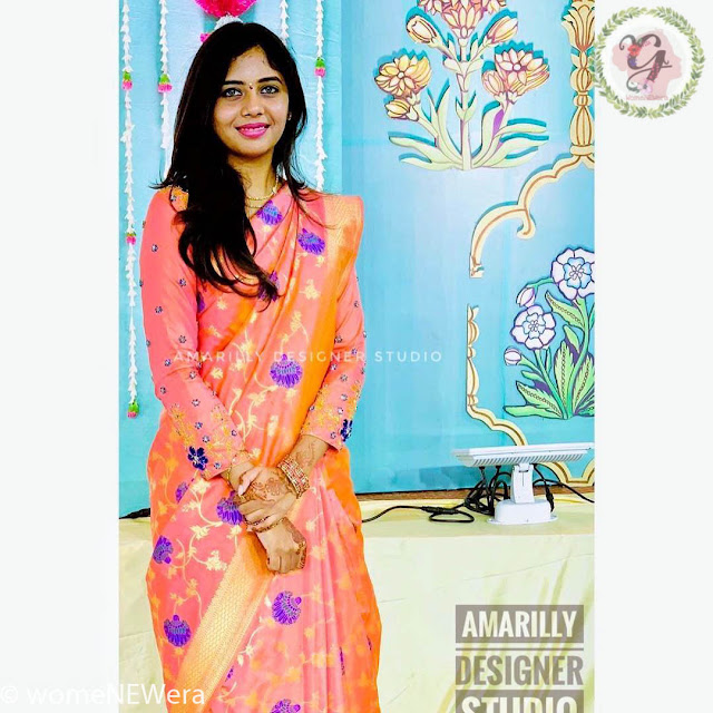 Maggam Work Full Sleeves Blouse Maggam Work Full Sleeves Blouse