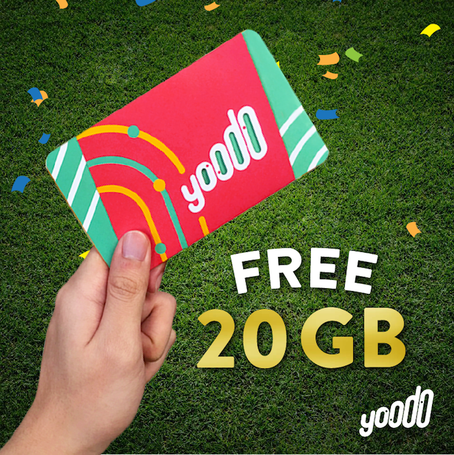 FREE RM20 credit which equals to free 20GB!