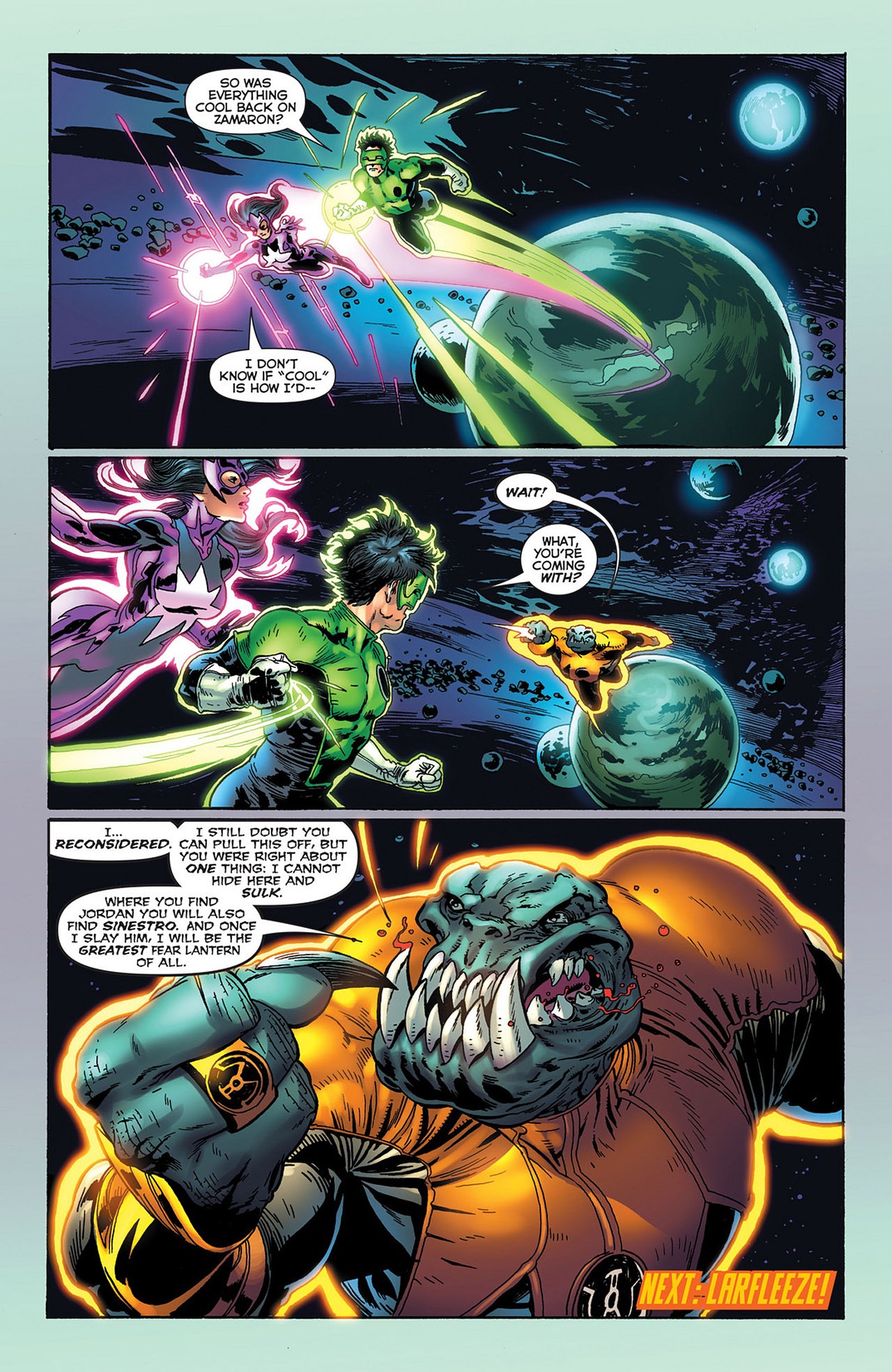 Read online Green Lantern: New Guardians comic -  Issue #14 - 22
