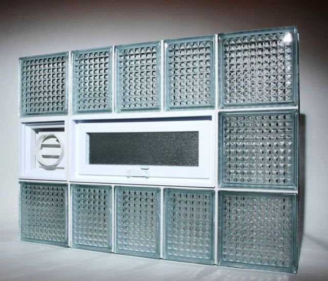 GLASS Block WINDOW Vents Home and Auto Glass Window