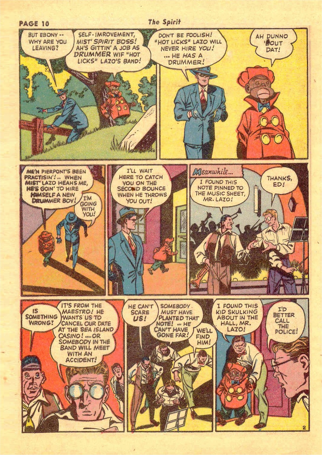 Read online The Spirit (1944) comic -  Issue #3 - 12