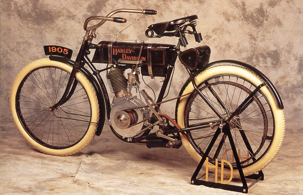 true vintage harley davidson