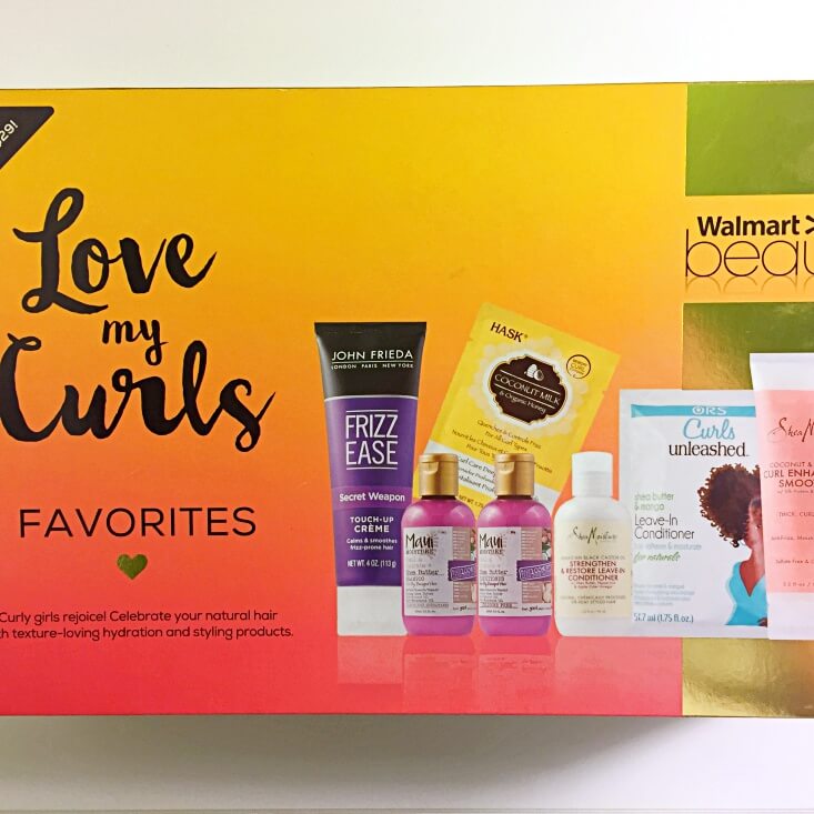 Walmart Beauty Favorites Box Love My Curls Walmart Beauty Favorites Box Love My Curls