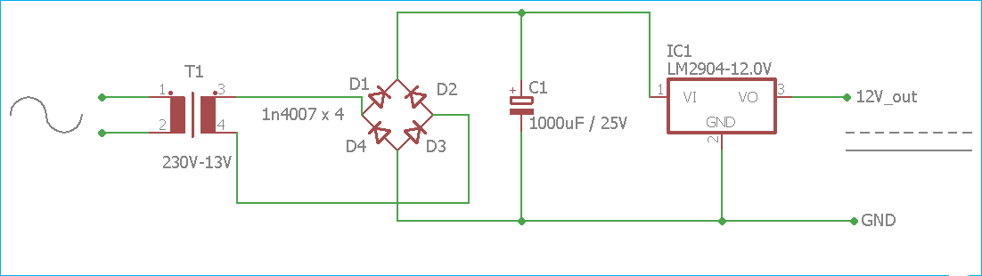 220V TO 12V CONVERTER CIRCUIT - Electronic Projects, Supply Circuits, Circuit Diagram symbols, Audio Amplifier Circuit pdf & Engineering