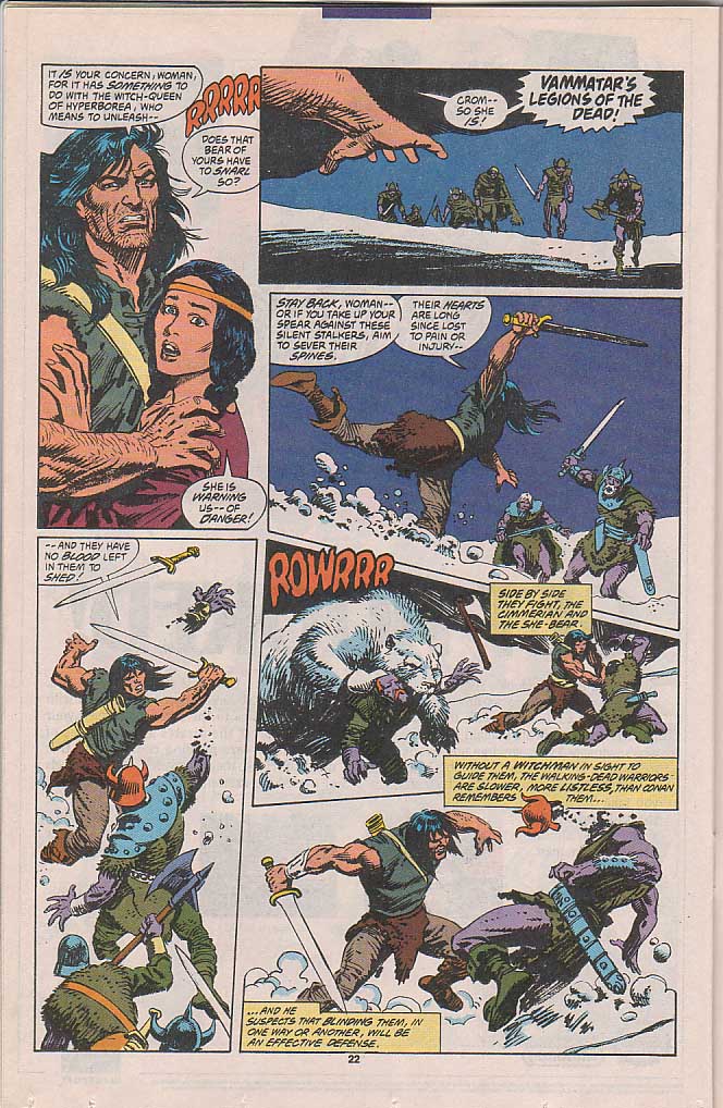 Read online Conan the Barbarian (1970) comic -  Issue #258 - 18