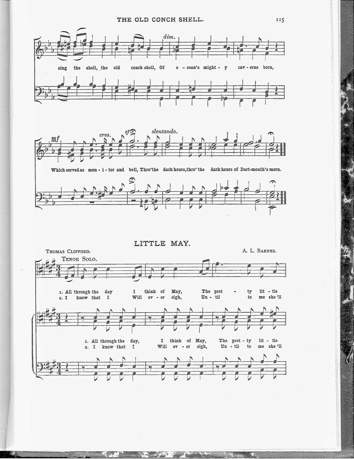 A second page of sheet music.