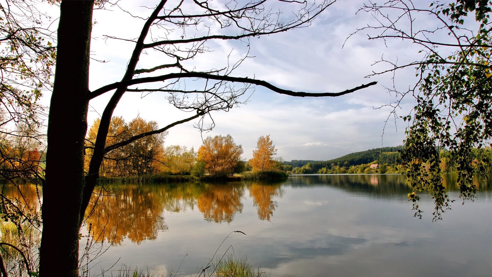 Meer in de herfst Meer in de herfst