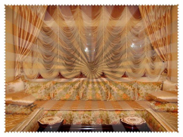 rideau salon marocain 2022