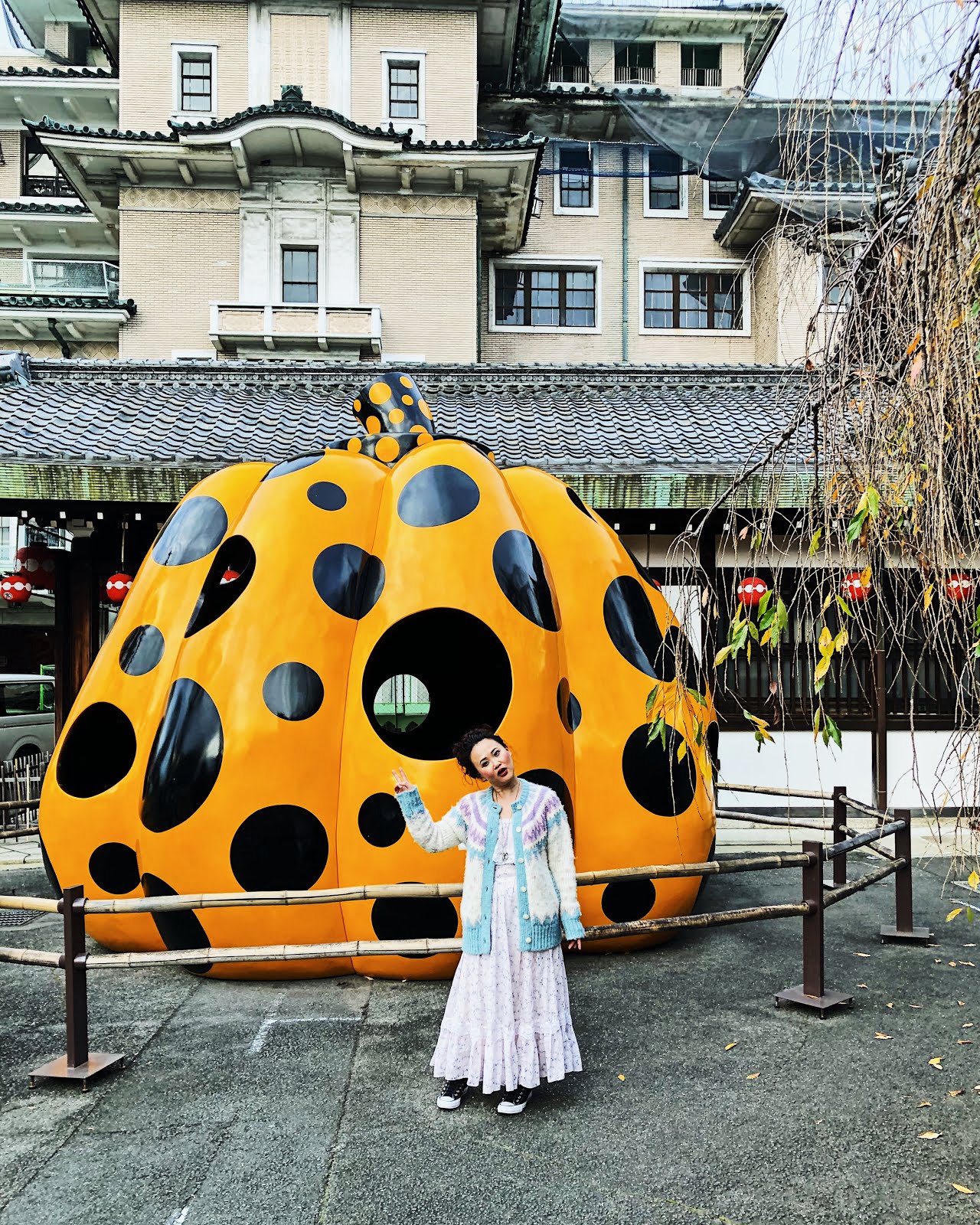 virtually nonexistent Pumpkin Forever. Yayoi Kusama. Forever Museum of