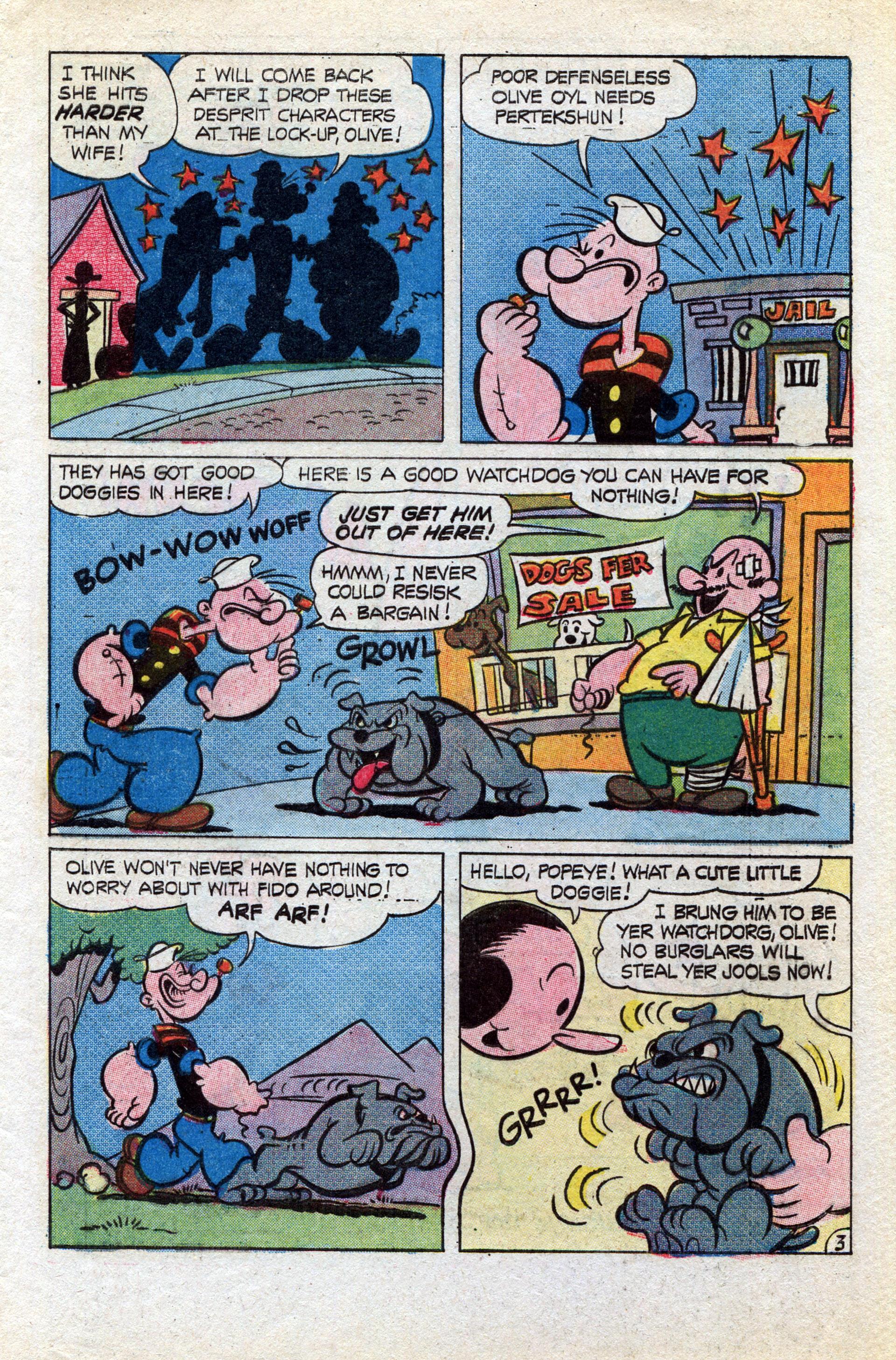 Read online Popeye (1948) comic -  Issue #115 - 5