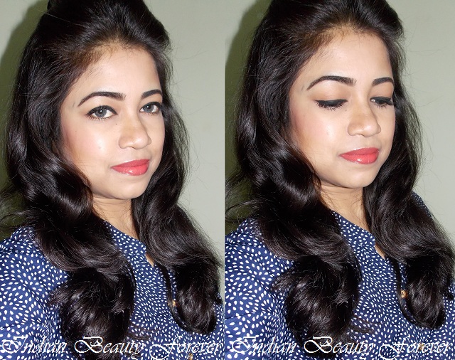 Simple Quick Makeup look with two different hairstyles - Indian Beauty  Forever