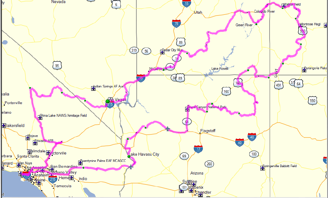 WEST USA GOLDWING TOUR 2013 syyskuuta 2013