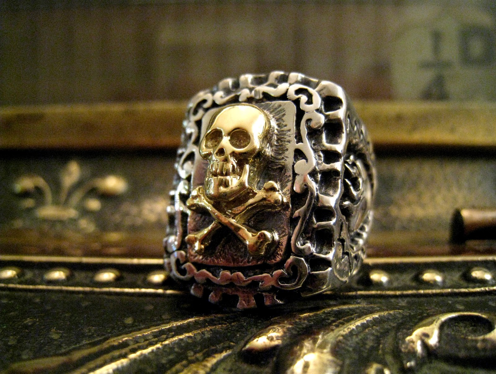 Crazy Pig Designs Japan: MEXICAN DAY OF THE DEAD /SKULL RING