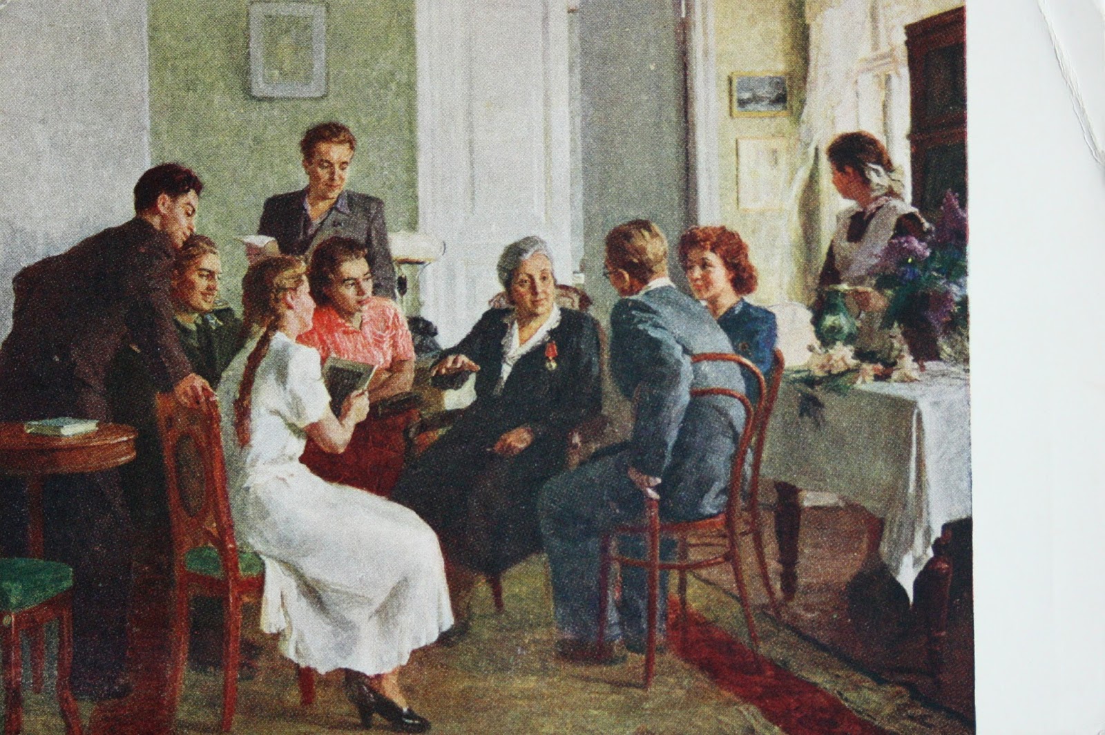 Прием в комсомол картина