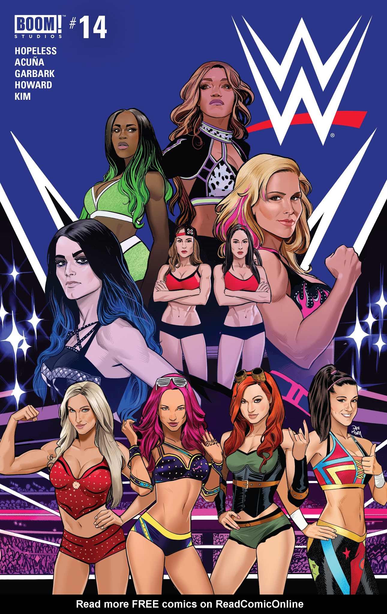 Read online WWE comic -  Issue #14 - 1