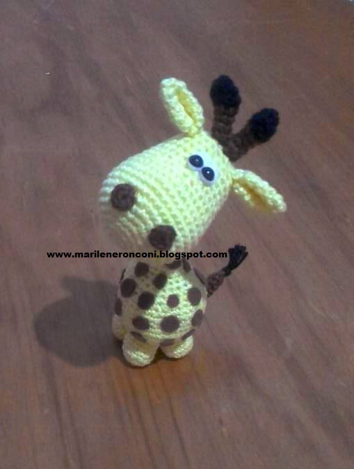 Marilene Ronconi Tricot e Crochet: AMIGURUMI GIRAFA MIMOSA ...