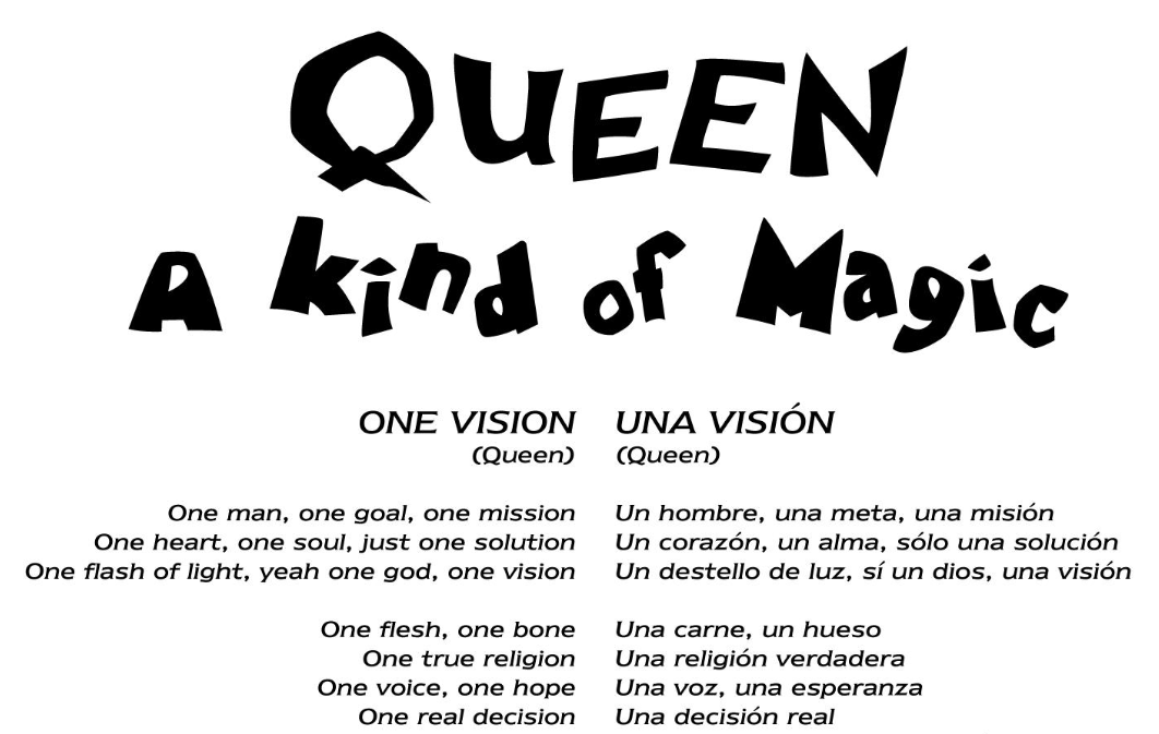 Перевод песни my x. Queen – a kind of Magic. Queen 1986 a kind of Magic CD. Kind перевод. Kind of Magic перевод.