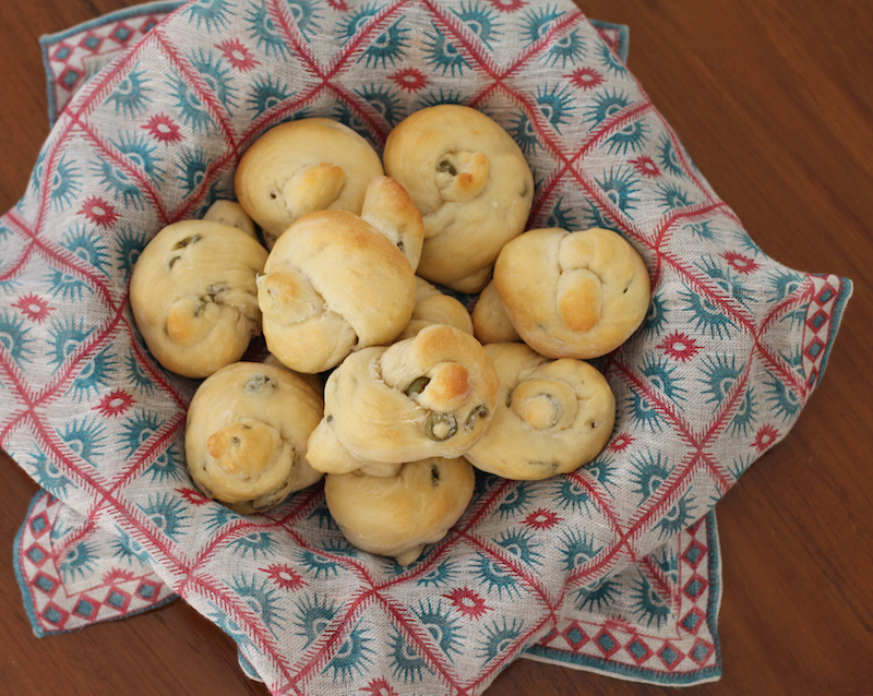 Food Lust People Love Feta Olive Knots BreadBakers