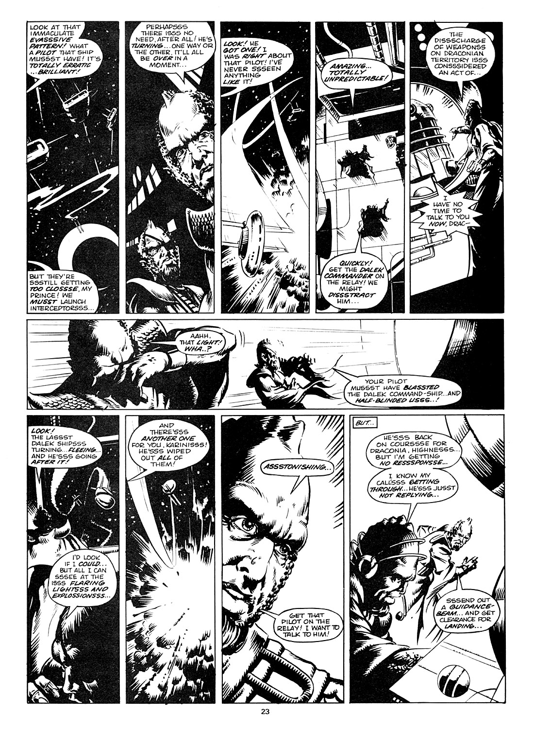 Read online Marvel Graphic Novel comic -  Issue #4 Abslom Daak, Dalek Killer - 23