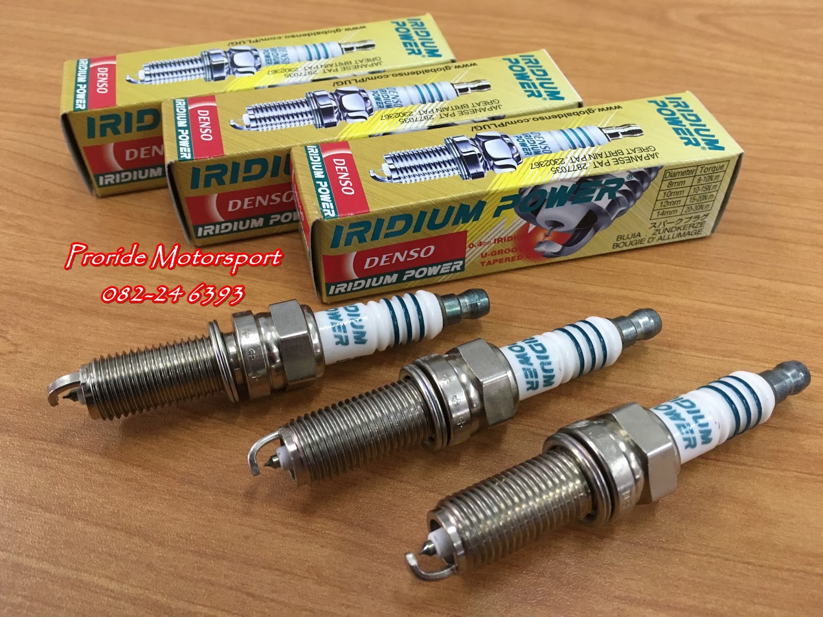 Pro-ride Motorsports: Denso Iridium POWER Spark Plugs for Perodua Axia