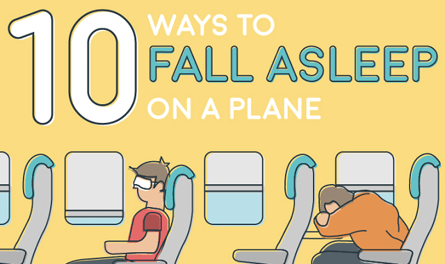 10 Ways to Fall Asleep on a Plane
