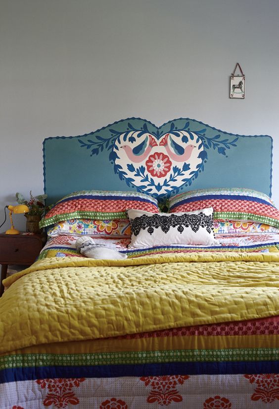 Blog Achados de Decoração. Cabeceira Cama de Casal estilo boho Blog Achados de Decoração. Cabeceira Cama de Casal estilo boho