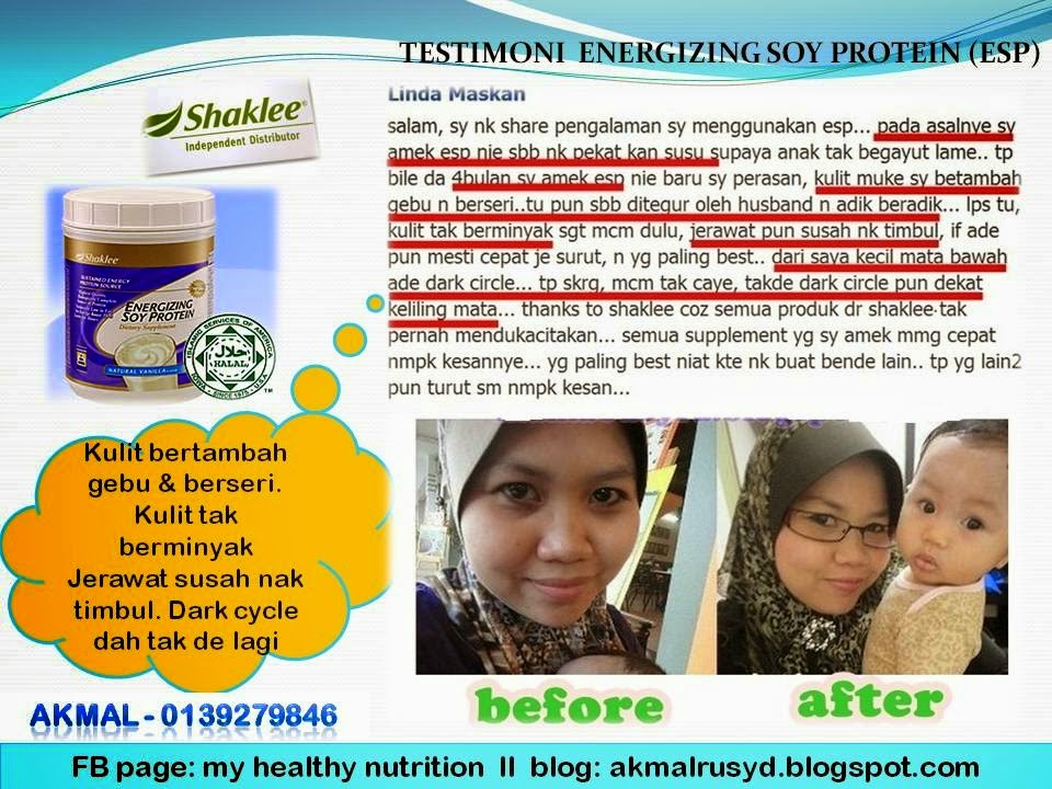 ENERGIZING SOY PROTEIN (ESP) SHAKLEE
