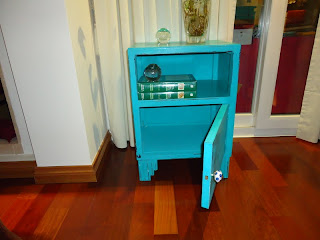 +VINTOUCH+ MUEBLES ,RECICLADOS ,PINTADOS A MANO : MESA DE LUZ ART DECO