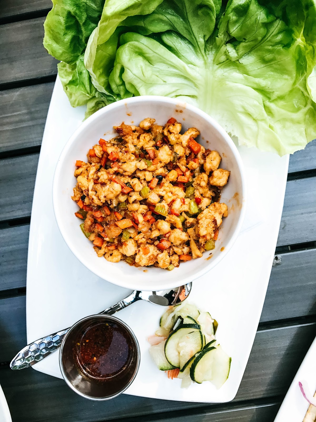 Kona Grill Chicken And Shrimp Lettuce Wraps Recipe