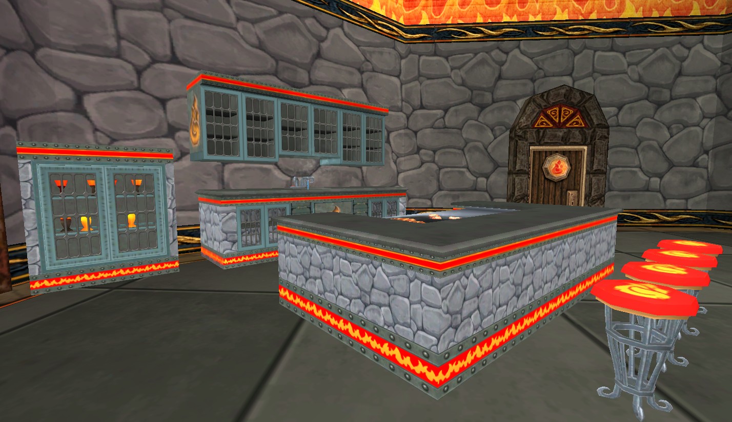 Stars of the Spiral New School Furniture from Wizard101!