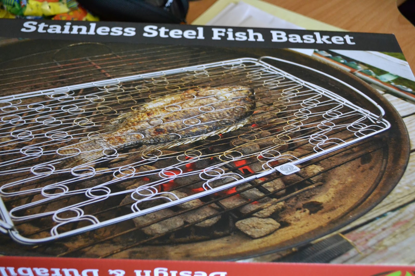 Spice Up your Life Stainless Steel Fish Basket from cavetools
