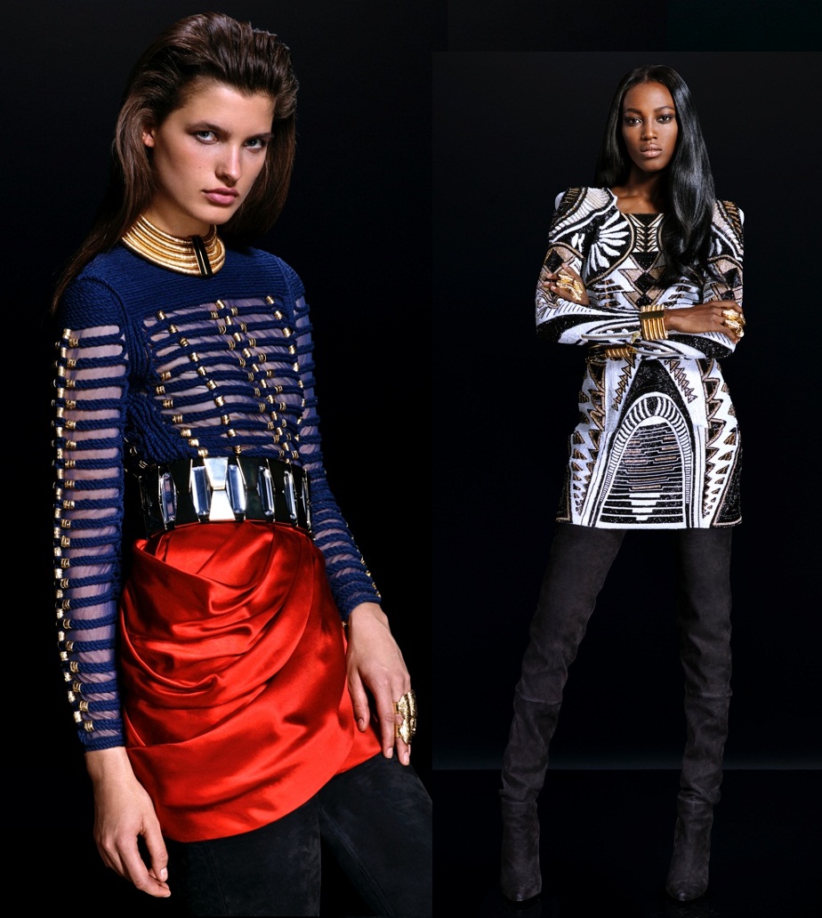 Últimas Tendencias: Imágenes del nuevo Lookbook completo de Balmain x H M