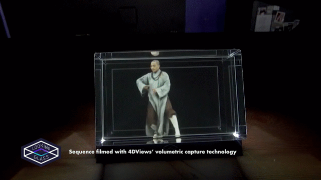 Futurix: The Looking Glass, l'inedito ologramma 3D da scrivania