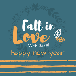  Fall in love with 2019 happy new year