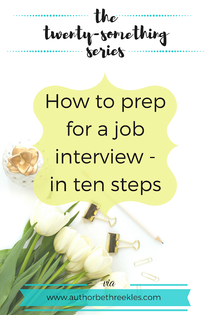 Job interviews can be sickeningly stressful, which is why preparing in the right way can make a huge difference. I share ten steps on how to prep for a job interview in this post.