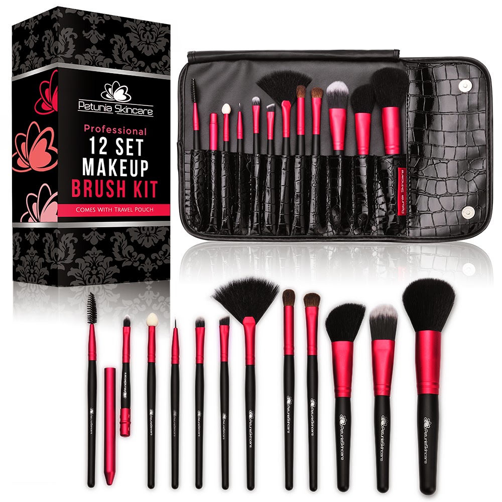 Katrina's Review Blog Professional 12 Set Makeup Brush Kit Review
