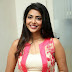 Aishwarya Lakshmi In White Dress At New Telugu Movie Launch