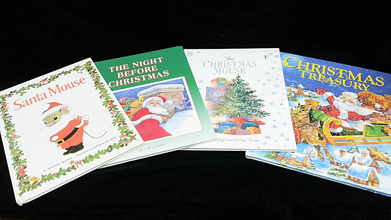 Kid Books Blog 705.Santa Mouse / The Night before christmas / The