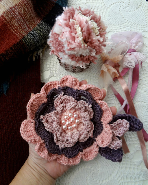 Statement Flower Brooch