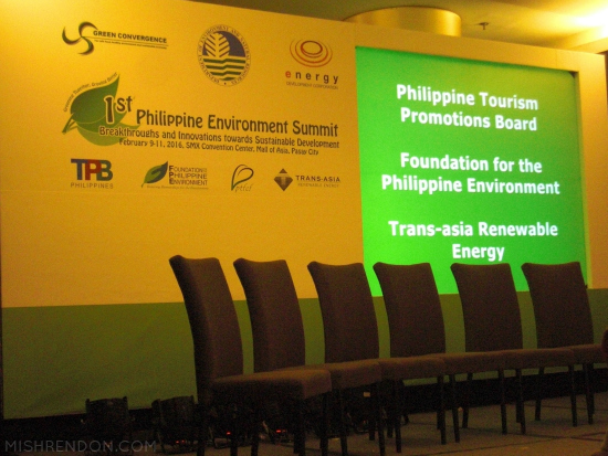 1st Philippine Environment Summit Launch