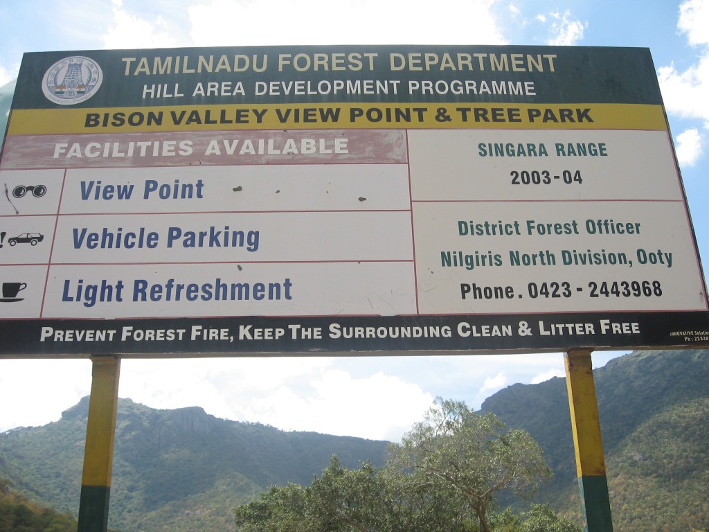 Tamilnadu Tourism Bison Valley View Point, Ooty, Nilgiris